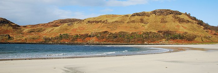Calgary Bay in the North of Mull